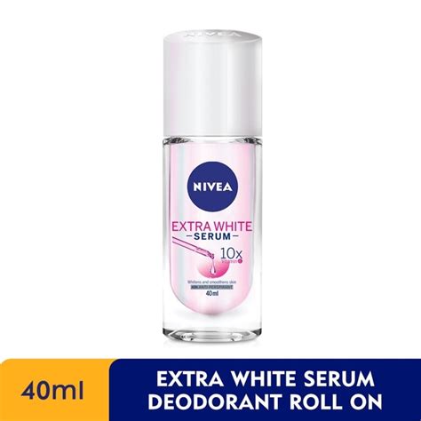 Nivea Deodorant Extra White Serum Roll On Ml Shopee Malaysia