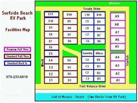 Surfside Beach Rv Park Surfside Texas Us Parkadvisor