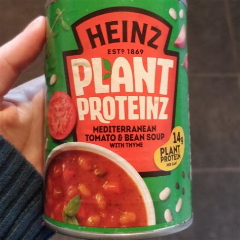 Heinz Plant Proteinz Mediterranean Tomato Bean Soup Review Abillion