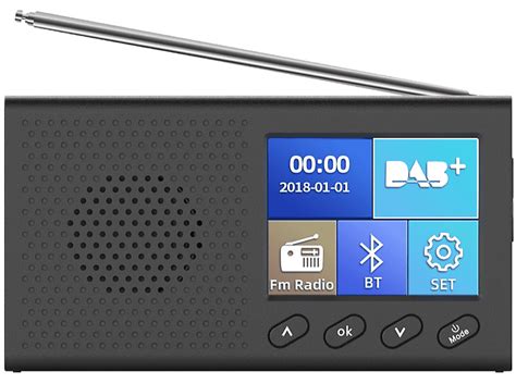 OOKURA Radio multifunktional tragbar Haushalt Farbbildschirm ...