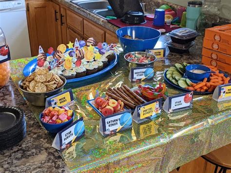 Space Birthday Party Space Theme Party Food Space Party Food Space