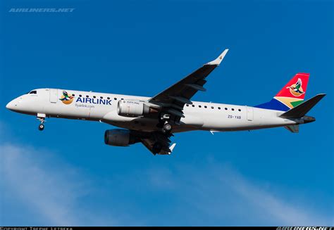 Embraer 190ar Erj 190 100igw South African Airlink Aviation Photo