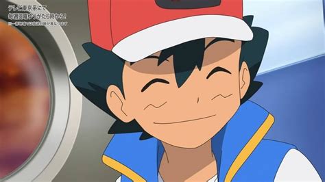 An Anime Character Wearing A Red Hat And Blue Jacket With His Eyes