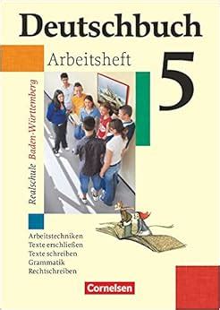 Deutschbuch Sprach und Lesebuch Realschule Baden Württemberg 2003