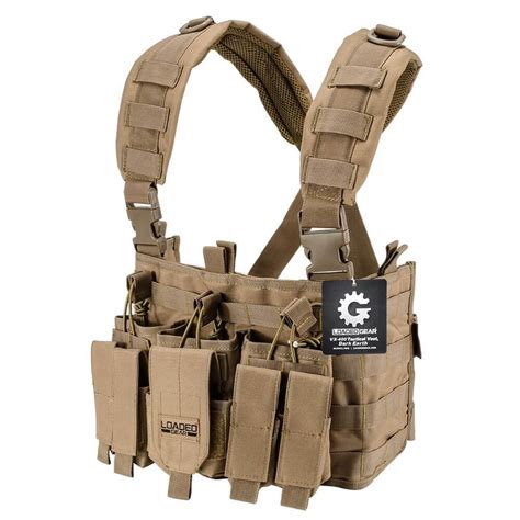 Tactical Chest Rig Vx 400 Loaded Gear Tan Flat Dark Earth Tactical