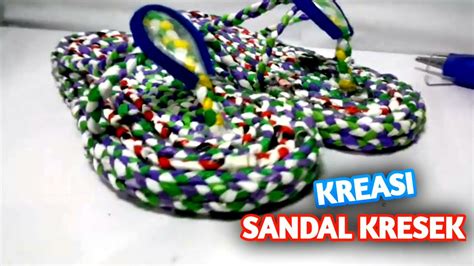 Cara Membuat Sandal Jepit Dari Plastik YouTube