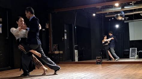 Tango Lesson Enganche Double Con Pasada Y Sentada Pose Y