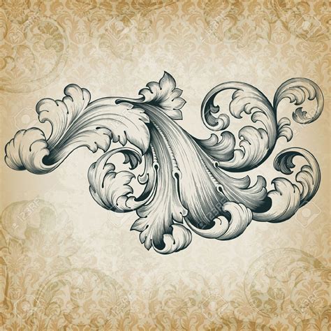 Filigree Design Templates - Printable Word Searches