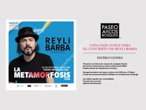 Boletos Gratis Para El Concierto De Reyli Barba Con Tus Compras En