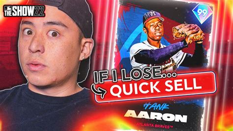 If I Lose A Game I Quick Sell Hank Aaron Mlb The Show Youtube