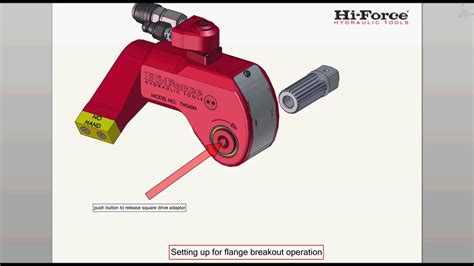 Hi Force Tws Application Using Tpa Hydraulic Torque Wrench Pump Youtube