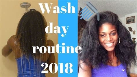 Wash Day Routine I Routine Capillaire 2018 Youtube