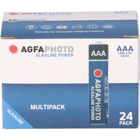 Agfaphoto Batterie Alkaline Micro Aaa Lr V St Ck