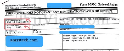 Uscis Receipt Number Format Explained Usa