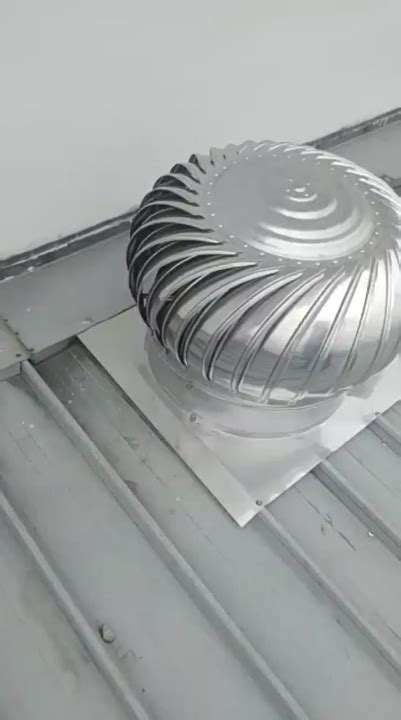 24Inch 600mm Stainless Steel Roof Ventilation Wind Turbine Unpowered