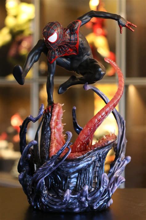 Sideshow Miles Morales Spider Man Statue Released Review Photos