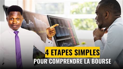 COMPRENDRE LA BOURSE EN QUATRE ETAPES SIMPLES YouTube