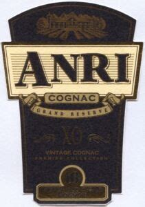 Drink Label: Anri - XO (Fanagoria, RussiaCol:RU-COGNA-000044