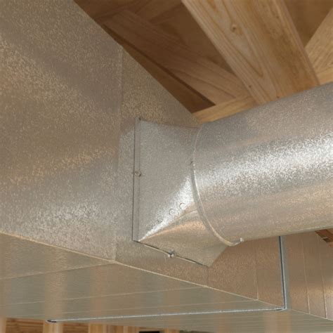 Imperial 6 In X 6 In Galvanized Steel Side Duct Take Off Gvl0220 Rona