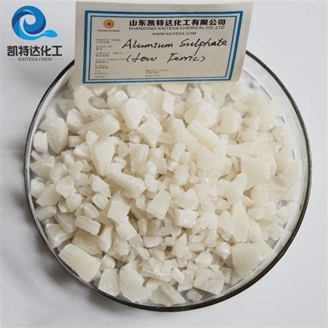 Aluminium Sulphate Block Non Ferric Grade Aluminium Sulphate Granular