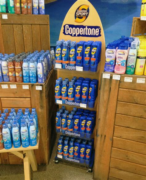 Popon Image Gallery Coppertone Sport Surf Board Floor Display