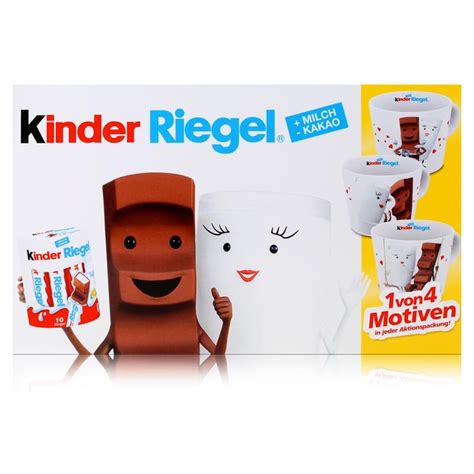 Ferrero Kinder Riegel 10er Packung 210g And Eine Sammel Tasse 1er Pack