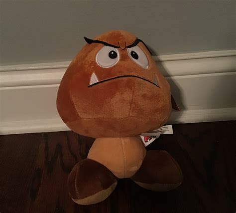 Goomba Mario Plush New | Etsy