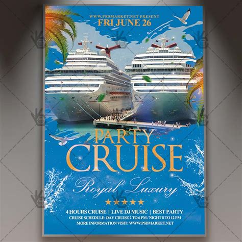 Carnival Cruise Flyer Template