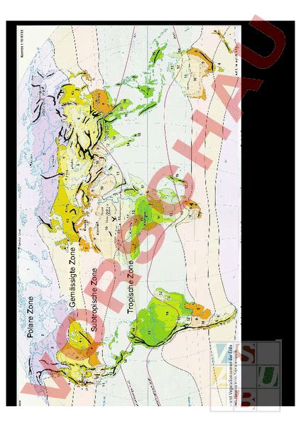 Arbeitsblatt Klimazonen Geographie Anderes Thema