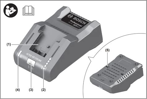 BOSCH GAL 18V 160 Professional Charger Instruction Manual