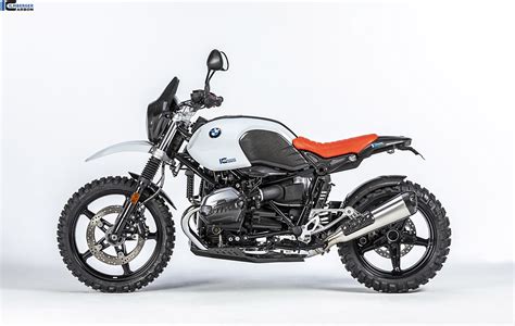 BMW R NineT Urban G S Ilmberger Carbon Fiber Build Photos