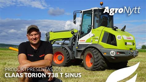 Produktpresentasjon CLAAS TORION 738 T SINUS YouTube