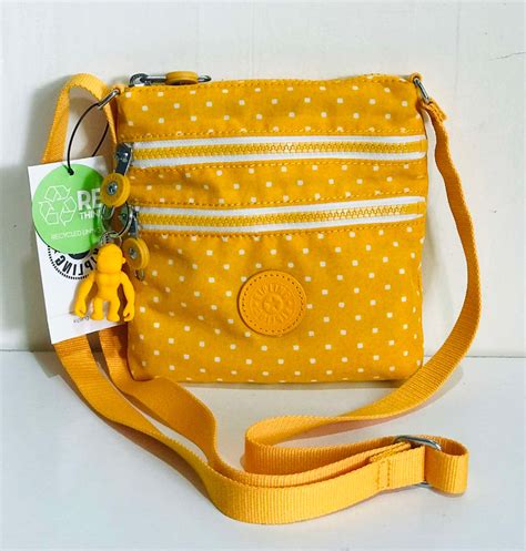 Kipling Alvar Xs Printed Mini Crossbody Sling Shoulder Bag Soft Dot