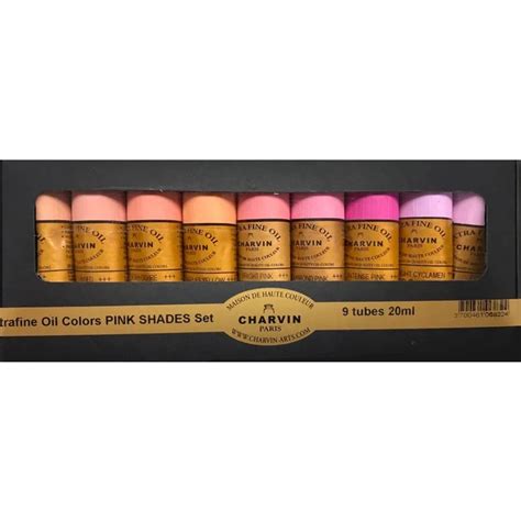 Shop Charvin Extra Fine Oil Set Pink Shades Australia Art Supplies