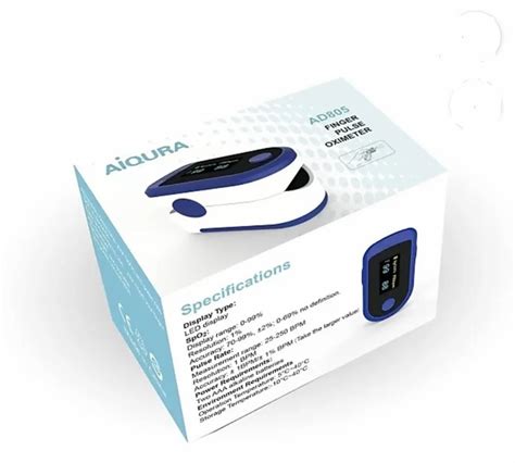 Aiqura Ad 805 Pulse Oximeter at Rs 500 | Pulse Oximeter in Nellore | ID ...
