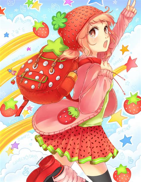 A Strawberry Day by oceantann on DeviantArt