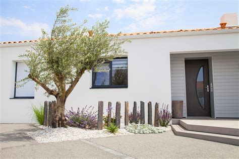 Entrée Paysagère Jardins de Vendée House Backyard House Yard