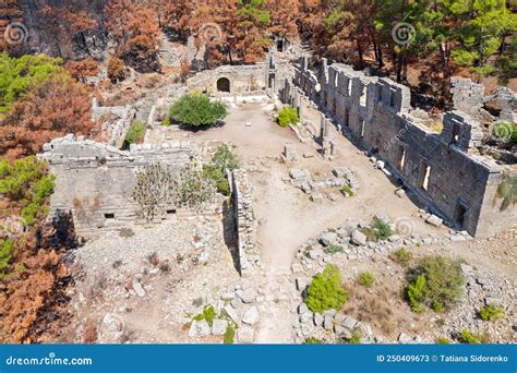 La Antigua Ciudad De Seleucia Letra Manavgat Antalya Pavo Vista