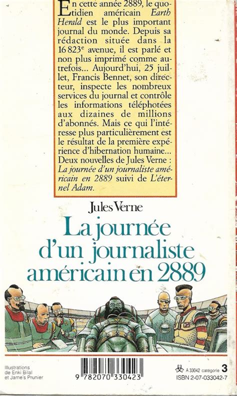 La Journ E D Un Journaliste Am Ricain En Jules Verne Fiche