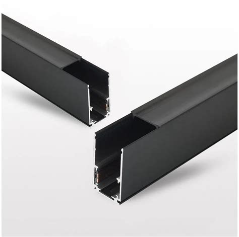 Surface Mounted Magnetic Track Rail Aluminium Profile Linear Track