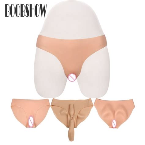 Simulierte Silikon Gef Lschte Vagina Unterw Sche Briefs H Schen