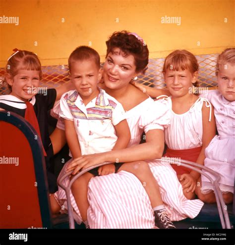 CONNIE FRANCIS American singer with her adopted English family about ...