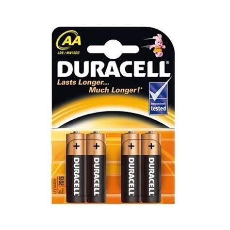 Baterii Alcaline Duracell Basic R6 Aa 4 Buc Set Emag Ro