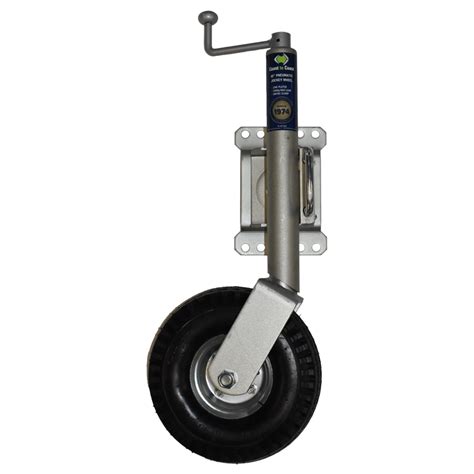 Coast 10 Pneumatic Jockey Wheel 750lbs Swivel Clamp Bd 03hc