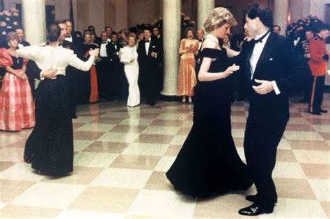 Travolta Dress The Story Behind The Dress Princess Diana Wore To Dance