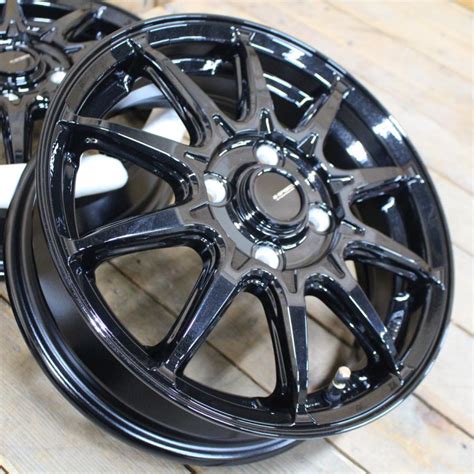 HOT STUFF N BOX N WGN キャンバス ラパン ワゴンRスマイル エブリィ デイズ スペーシア 他 14インチ 新品 在庫限り G SPEED G05 ホイール 4本SET