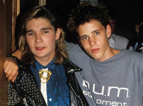 teen star tragedy  corey feldman corey haims friendship