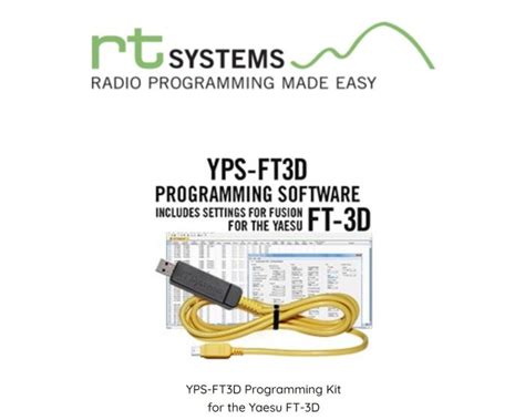 Yps Ft D Usb Programming Software And Usb Cable For The Yaesu Ft D