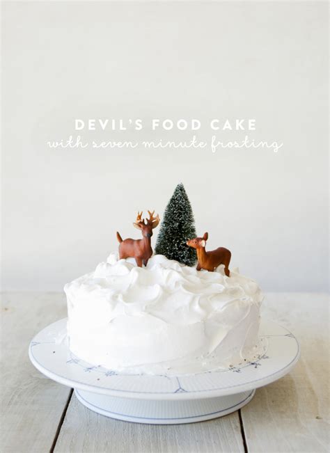 DEVIL'S FOOD CAKE - The Kitchy Kitchen