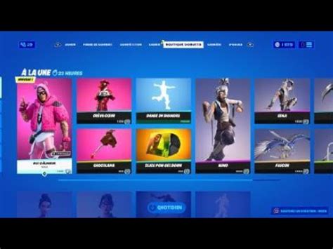 Fortnite NOUVEAU SKIN ROI CÂLINEUR BOUTIQUE FORTNITE DU 9 FÉVRIER 2021